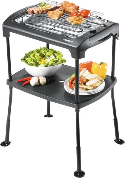 Unold Barbecue-Elektrogrill 58550 Barbecue Black Rack Anthrazit