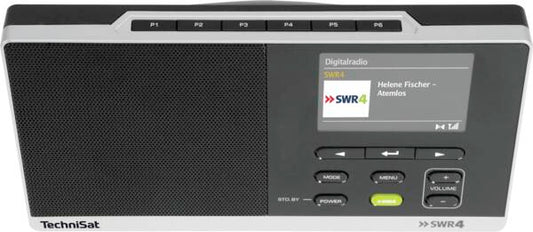 Technisat DigitRadio 215 SWR4 Edition DAB+ Radio Netz-/ Batteriebetrieb