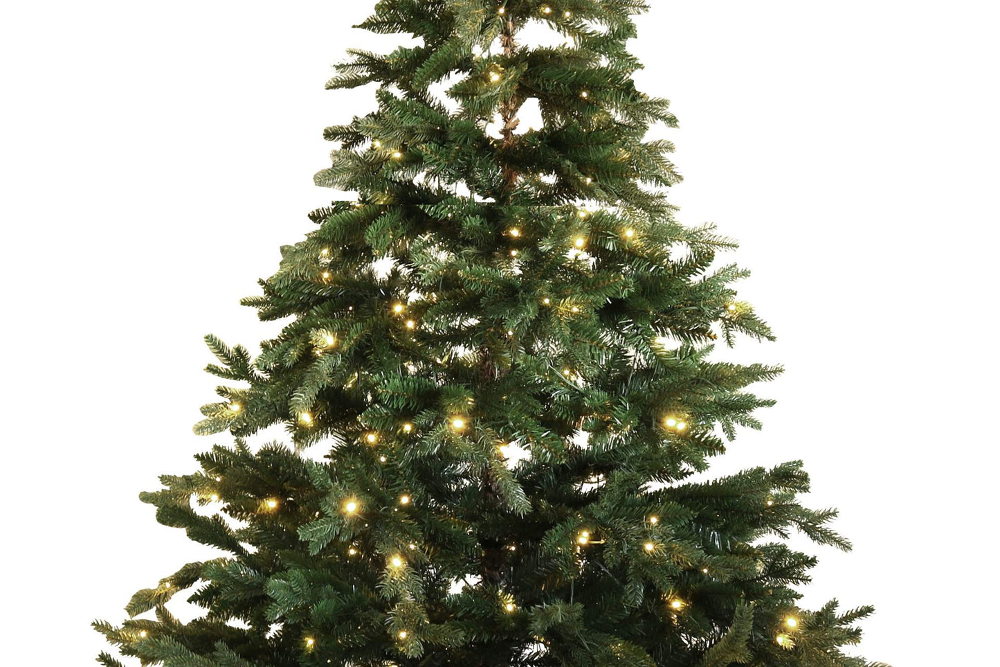 X-Mas XXL Weihnachtsbaum mit Lichterkette und Metallständer180 cm 210 LED