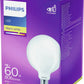 Philips LED Globe 60W E27 Leuchtmittel warm weiß Lampe