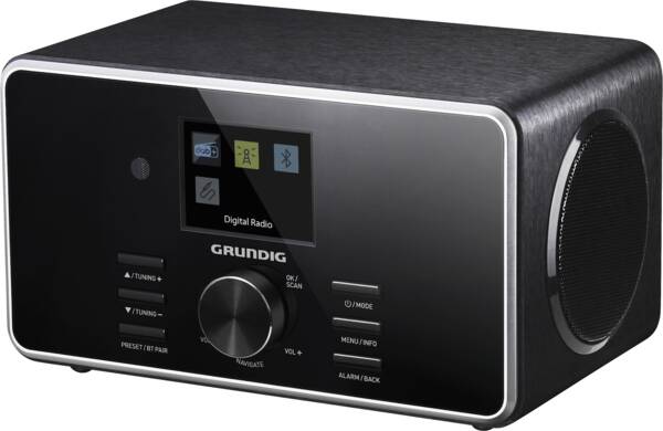 Grundig Design Radio DTR 4500 DAB+ UKW Bluetooth 80 Senderspeicher