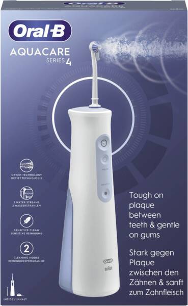 Oral-B Micro Luftblasen Technologie AquaCare 4 Munddusche