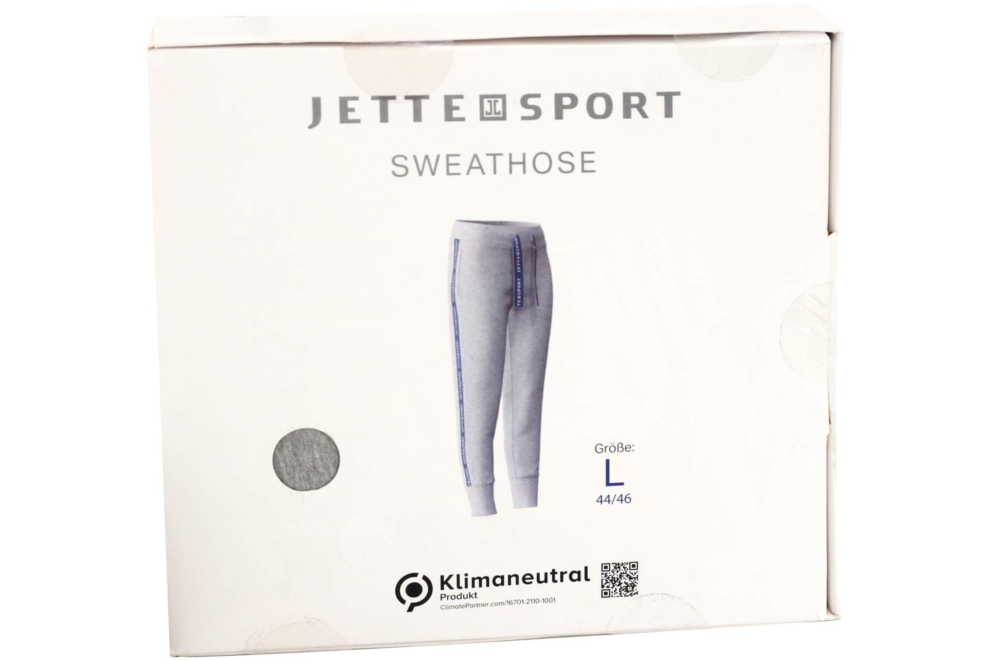 Jette Sport Sweathose grau Baumwolle Viscose 40/42 - 44/46