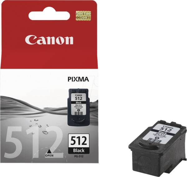 Canon Drucker Patrone Pixma PG-512 2969B001 Black Schwarz