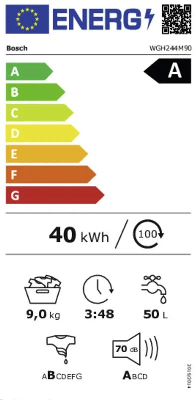 Bosch Waschmaschine WGH244M90 9kg Modell September 24