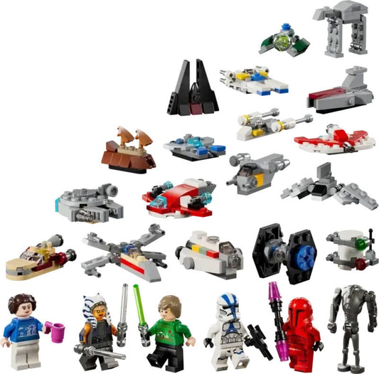 75395 Lego Star Wars Adventskalender 2024 Kinder Spielzeug Figuren