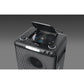 Bluetooth Partybox mit CD M-1928 DJ Lautsprecher mit Trolley Griff und Mikrofon