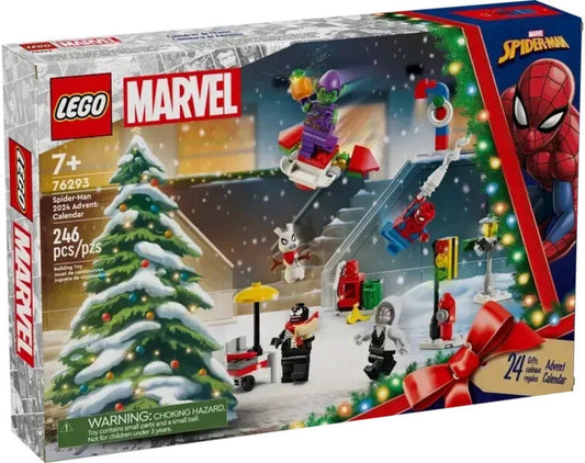 76293 Lego Marvel Super Heroes Spider-Man Adventskalender 2024 Kinder Spielzeug Figuren