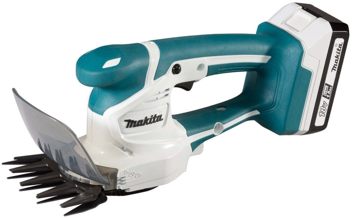 Makita Akku Grasschere UM110DWYX Heckenschere mit Akku und Schnellladegerät