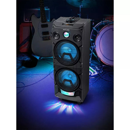 Muse Bluetooth Party Box M-1935 DJ Lautsprecher 400W LED Lichter Mikrofon