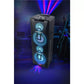 Bluetooth Partybox 1000W mit CD M-1990 DJ Lautsprecher LED Lichter Mikrofon