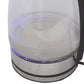 Edelstahl Glas Wasserkocher 1,7 L 2000 Watt mit LED Beleuchtung