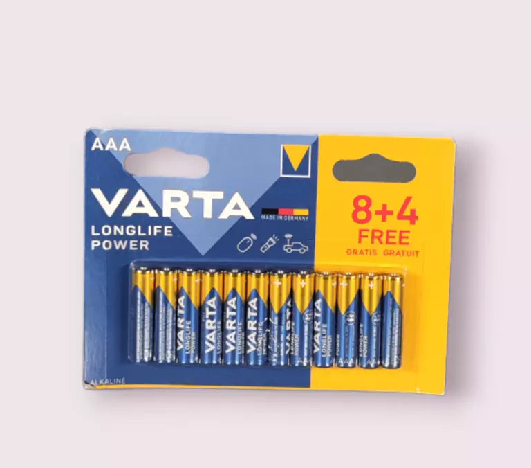 Varta AA Batterien High Energy AA und AAA 8+4er Pack