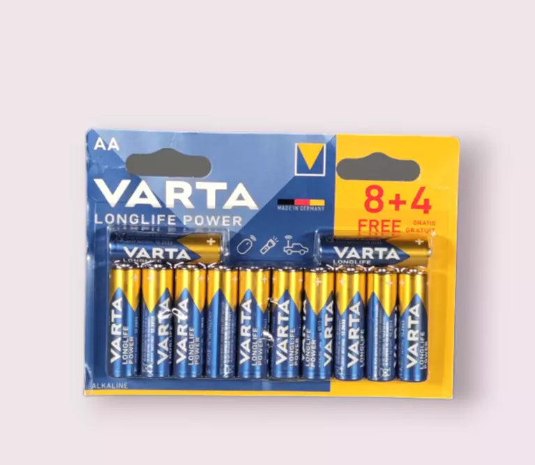 Varta AA Batterien High Energy AA und AAA 8+4er Pack